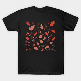 Leaf pattern T-Shirt